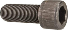 Value Collection - 7/8-14 UNF Hex Socket Drive, Socket Cap Screw - Alloy Steel, Black Oxide Finish, Fully Threaded, 2-1/4" Length Under Head - Top Tool & Supply