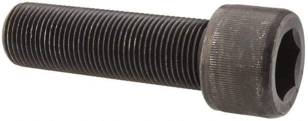 Value Collection - 7/8-14 UNF Hex Socket Drive, Socket Cap Screw - Alloy Steel, Black Oxide Finish, Fully Threaded, 3" Length Under Head - Top Tool & Supply