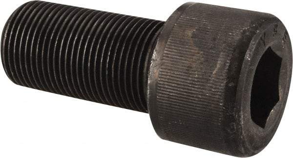 Value Collection - 1-14 UNF Hex Socket Drive, Socket Cap Screw - Alloy Steel, Black Oxide Finish, Fully Threaded, 2" Length Under Head - Top Tool & Supply