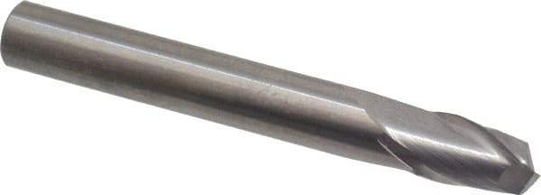 Onsrud - 1/4" Cutting Diam x 3/8" Length of Cut, 2 Flute, Upcut Spiral Router Bit - Uncoated, Right Hand Cut, Solid Carbide, 2" OAL x 1/4" Shank Diam, Bottom-Surfacing, 30° Helix Angle - Top Tool & Supply