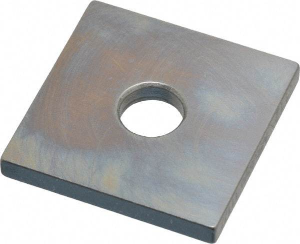 Mitutoyo - 0.112" Square Steel Gage Block - Accuracy Grade 0, Includes Certificate of Inspection - Top Tool & Supply