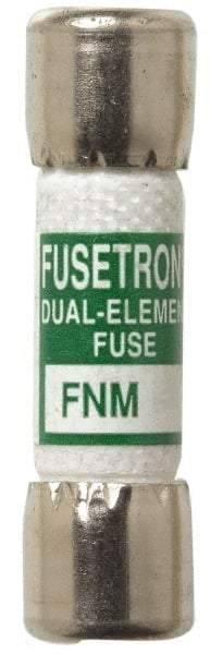 Cooper Bussmann - 250 VAC, 0.1 Amp, Time Delay General Purpose Fuse - Fuse Holder Mount, 1-1/2" OAL, 10 at 125 V kA Rating, 13/32" Diam - Top Tool & Supply