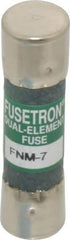 Cooper Bussmann - 250 VAC, 7 Amp, Time Delay General Purpose Fuse - Fuse Holder Mount, 1-1/2" OAL, 10 at 125 V kA Rating, 13/32" Diam - Top Tool & Supply