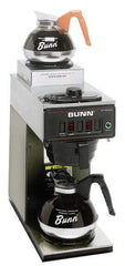 Bunn - Coffee Makers Coffee Maker Type: Two Station Commercial Pour-Omatic Color: Black - Top Tool & Supply