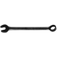 Combination Wrench: 27-21/32'' OAL, Steel, Black Finish