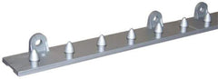 Aleco - 2Ft. Long Polymer Compound Boltless Dock Strip Door Mounting Hardware - For Use with Vinyl Strip Material Up to 12 Inches Wide - Top Tool & Supply