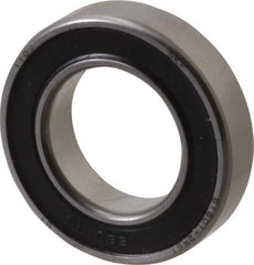 SKF - 12mm Bore Diam, 21mm OD, Double Seal Thin Section Radial Ball Bearing - 5mm Wide, 1 Row, Round Bore, 151 Lb Static Capacity, 321 Lb Dynamic Capacity - Top Tool & Supply