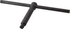 Gibraltar - 12" Chuck Diam Compatibility, Lathe Chuck Key - Compatible with 4-Jaw Chucks, Self Ejecting, 4.72" Body Length, 0.5512" Actual Key Square Size - Top Tool & Supply