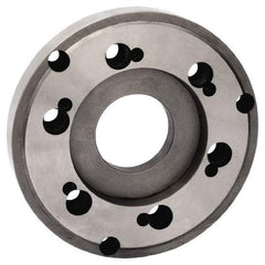 Gibraltar - Adapter Back Plate for 12" Diam Lathe Chucks - D1-8 Mount, Semi-Steel - Top Tool & Supply