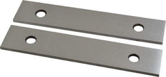 SPI - 6" Long x 1-1/4" High x 1/8" Thick, Steel Parallel - Sold as Matched Pair - Top Tool & Supply