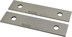 SPI - 6" Long x 1-3/8" High x 1/8" Thick, Steel Parallel - Sold as Matched Pair - Top Tool & Supply