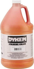 Dykem - 1 Gallon Orange Staining Color - Bottle - Top Tool & Supply