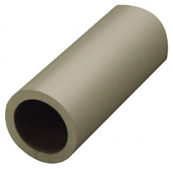 80/20 Inc. - 6' Long, 1-1/2" OD x 1-1/4" ID, Grade 6061-T6 Aluminum Seamless Tube - 1/8" Wall Thickness - Top Tool & Supply