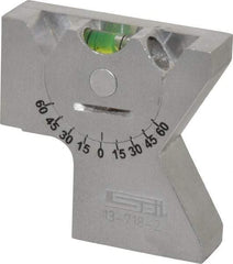 SPI - Machine Set-Up Gage Levels Minimum Adjustable Angle: 0.00 Maximum Adjustable Angle: 360.00 - Top Tool & Supply