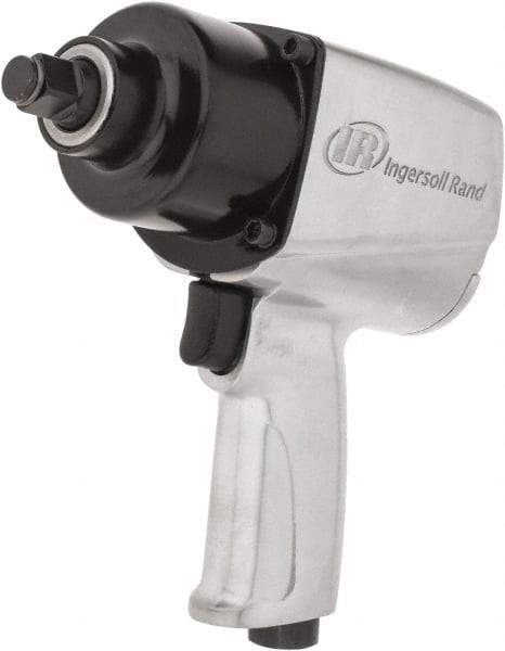 Ingersoll-Rand - 1/2" Drive, 7,400 RPM, 450 Ft/Lb Torque Impact Wrench - Pistol Grip Handle, 1,200 IPM, 24 CFM, 1/4" NPTF Inlet - Top Tool & Supply