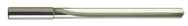 8.5mm Dia. - Carbide Straight Flute 7xD Drill-120° Point-Coolant-Bright - Top Tool & Supply