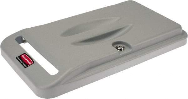 Rubbermaid - Confidential Document Container Lid for Use with Rectangular Container - Plastic - Top Tool & Supply