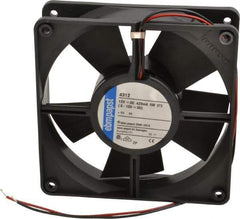 EBM Papst - 12 Volts, DC, 100 CFM, Square Tube Axial Fan - 0.42 Amp Rating, 119mm High x 119mm Wide x 1.26" Deep - Top Tool & Supply