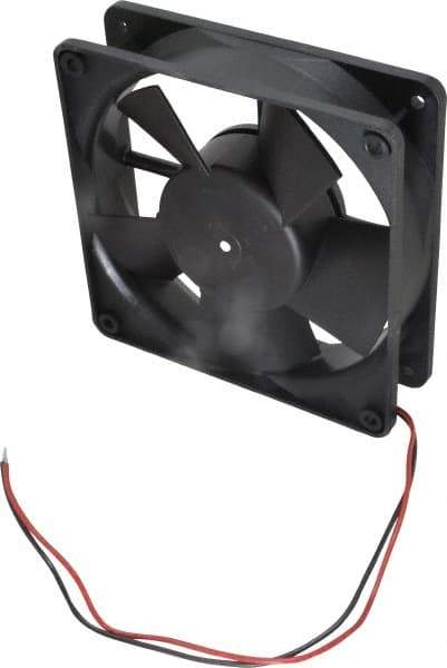 EBM Papst - 24 Volts, DC, 100 CFM, Square Tube Axial Fan - 0.21 Amp Rating, 119mm High x 119mm Wide x 1.26" Deep - Top Tool & Supply