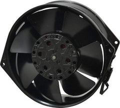 EBM Papst - 115 Volts, AC, 233 CFM, Round Tube Axial Fan - 0.36 Amp Rating, 5.91" High x 5.91" Wide x 2.17" Deep - Top Tool & Supply