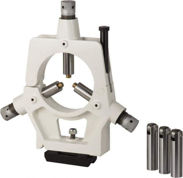 Clausing - Steady Lathe Rest - Compatible with Toolroom Lathes, 3/8 to 9" Workpiece Diam - Top Tool & Supply