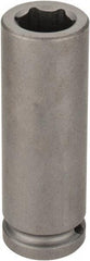 Apex - 1/2" Drive 17mm Deep Impact Socket - 6 Points, 3-1/4" OAL - Top Tool & Supply