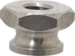 Electro Hardware - 1/4-20" UNC Thread, Uncoated, Grade 303 Stainless Steel Hex Thumb Nut - Top Tool & Supply