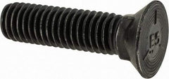 Value Collection - 7/16-14 UNC, 1-3/4" OAL, Steel Plow Bolt - Uncoated, Grade 5 - Top Tool & Supply