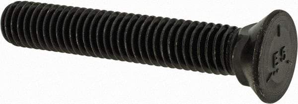 Value Collection - 7/16-14 UNC, 2-3/4" OAL, Steel Plow Bolt - Uncoated, Grade 5 - Top Tool & Supply