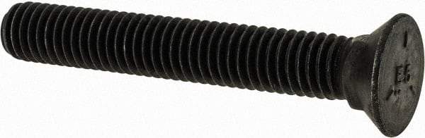 Value Collection - 7/16-14 UNC, 3" OAL, Steel Plow Bolt - Uncoated, Grade 5 - Top Tool & Supply