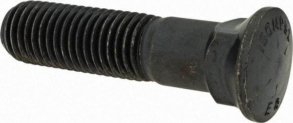 Value Collection - 3/4-10 UNC, 3-1/4" OAL, Alloy Steel Plow Bolt - Uncoated, Grade 8 - Top Tool & Supply