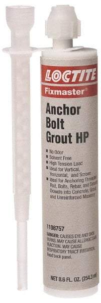 Loctite - 8.6 fl oz Epoxy Anchoring Adhesive - 20 min Working Time, 29 CFR 1910.1200 - Top Tool & Supply