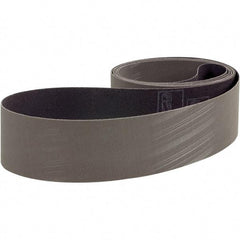 3M - 4" Wide x 132" OAL, A30 Grit, Aluminum Oxide Abrasive Belt - Aluminum Oxide, Coated, Cloth Backing, Dry, Series 237AA - Top Tool & Supply