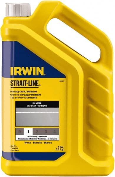 Irwin - 5 Lb White Marking Chalk - Exact Industrial Supply