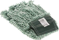 Rubbermaid - Green Head Band, Medium Microfiber Mop Pad - Top Tool & Supply