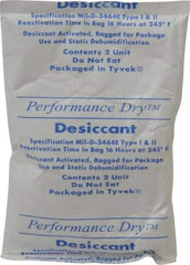 Made in USA - 2 Ounce Desiccant Packet - Silica Gel - Top Tool & Supply