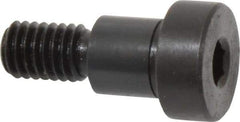 Gibraltar - 1/2" Shoulder Diam x 1/2" Shoulder Length, 3/8-16 UNC, Hex Socket Shoulder Screw - 1137 Steel, Black Oxide Finish, 5/16" Head Height x 3/4" Head Diam - Top Tool & Supply