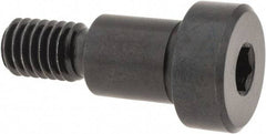 Gibraltar - 1/2" Shoulder Diam x 5/8" Shoulder Length, 3/8-16 UNC, Hex Socket Shoulder Screw - 1137 Steel, Black Oxide Finish, 5/16" Head Height x 3/4" Head Diam - Top Tool & Supply