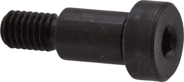 Gibraltar - 1/2" Shoulder Diam x 3/4" Shoulder Length, 3/8-16 UNC, Hex Socket Shoulder Screw - 1137 Steel, Black Oxide Finish, 5/16" Head Height x 3/4" Head Diam - Top Tool & Supply