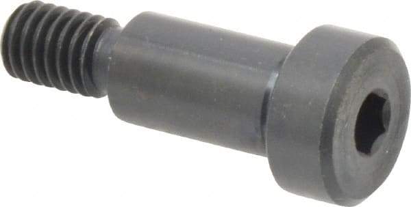 Gibraltar - 1/2" Shoulder Diam x 7/8" Shoulder Length, 3/8-16 UNC, Hex Socket Shoulder Screw - 1137 Steel, Black Oxide Finish, 5/16" Head Height x 3/4" Head Diam - Top Tool & Supply