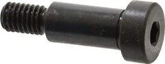 Gibraltar - 1/2" Shoulder Diam x 1" Shoulder Length, 3/8-16 UNC, Hex Socket Shoulder Screw - 1137 Steel, Black Oxide Finish, 5/16" Head Height x 3/4" Head Diam - Top Tool & Supply