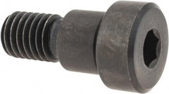 Gibraltar - 5/8" Shoulder Diam x 1/2" Shoulder Length, 1/2-13 UNC, Hex Socket Shoulder Screw - 1137 Steel, Black Oxide Finish, 3/8" Head Height x 7/8" Head Diam - Top Tool & Supply