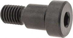 Gibraltar - 5/8" Shoulder Diam x 5/8" Shoulder Length, 1/2-13 UNC, Hex Socket Shoulder Screw - 1137 Steel, Black Oxide Finish, 3/8" Head Height x 7/8" Head Diam - Top Tool & Supply