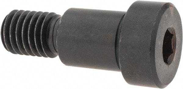 Gibraltar - 5/8" Shoulder Diam x 3/4" Shoulder Length, 1/2-13 UNC, Hex Socket Shoulder Screw - 1137 Steel, Black Oxide Finish, 3/8" Head Height x 7/8" Head Diam - Top Tool & Supply