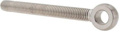 Gibraltar - 5/8-11, External Male Thread, Stainless Steel, Eye Hole Head, Rod End - Uncoated, 5/8" Shank Diam, 6" Hole Center to End, Grade 304, 5-1/4" Thread Length - Top Tool & Supply