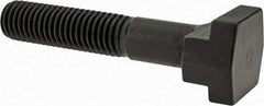 Gibraltar - 5/8-11, 2" Thread Length, 5/8" Slot Width, Black Oxide, Steel T Slot Bolt - 3-1/2" Length Under Head, Grade 5, 1-1/8" Head Width x 11/32" Head Height - Top Tool & Supply