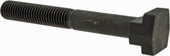 Gibraltar - 5/8-11, 2-1/2" Thread Length, 5/8" Slot Width, Black Oxide, Steel T Slot Bolt - 5" Length Under Head, Grade 5, 1-1/8" Head Width x 11/32" Head Height - Top Tool & Supply