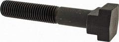 Gibraltar - 3/4-10, 2" Thread Length, 3/4" Slot Width, Black Oxide, Steel T Slot Bolt - 4-1/2" Length Under Head, Grade 5, 1-1/4" Head Width x 15/32" Head Height - Top Tool & Supply