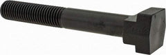 Gibraltar - 3/4-10, 2" Thread Length, 3/4" Slot Width, Black Oxide, Steel T Slot Bolt - 5-1/2" Length Under Head, Grade 5, 1-1/4" Head Width x 15/32" Head Height - Top Tool & Supply