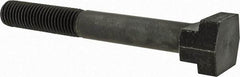 Gibraltar - 3/4-10, 2-1/2" Thread Length, 3/4" Slot Width, Black Oxide, Steel T Slot Bolt - 6" Length Under Head, Grade 5, 1-1/4" Head Width x 15/32" Head Height - Top Tool & Supply